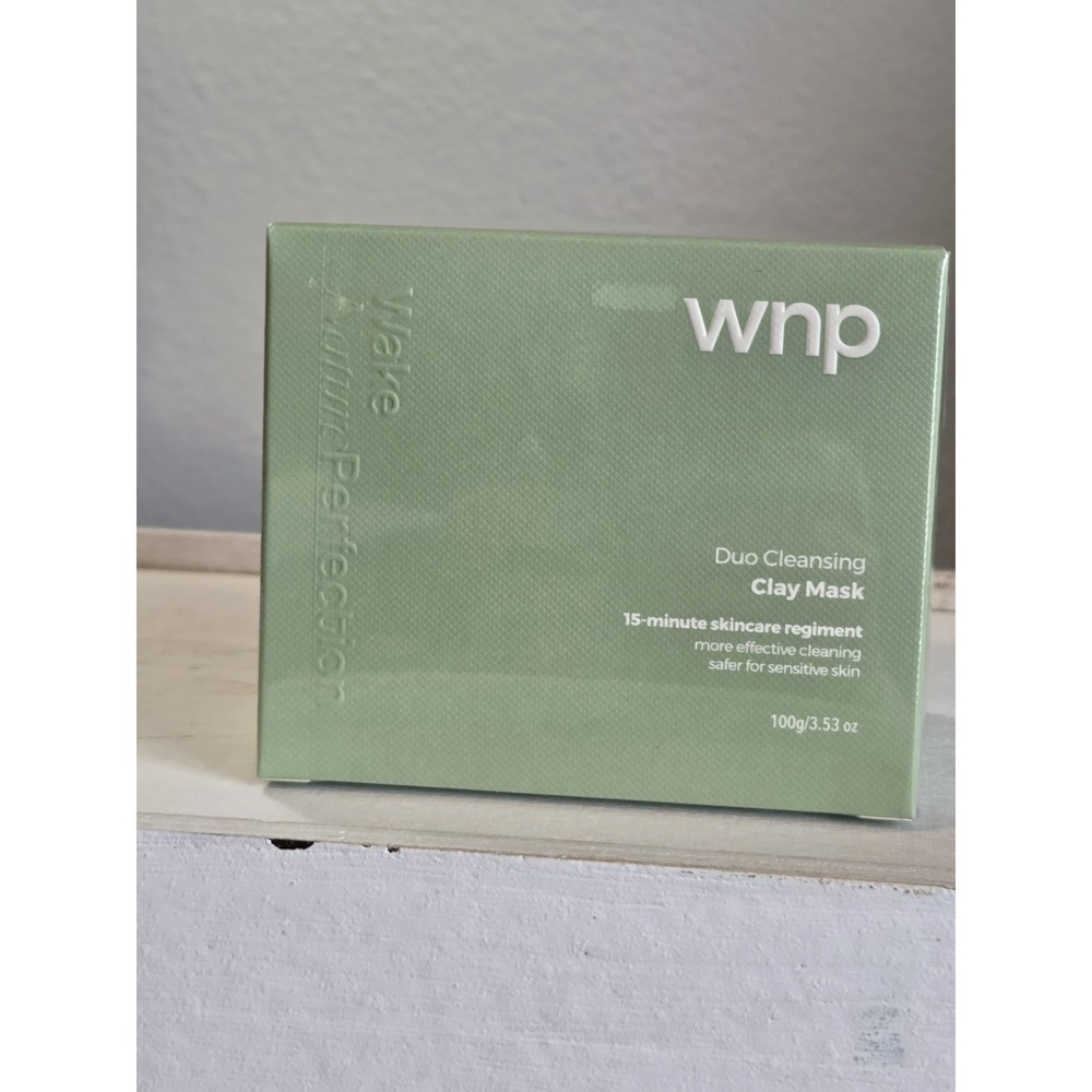 WNP Duo Cleansing T Zone Clay Mask 3.53 oz New In Box Sealed